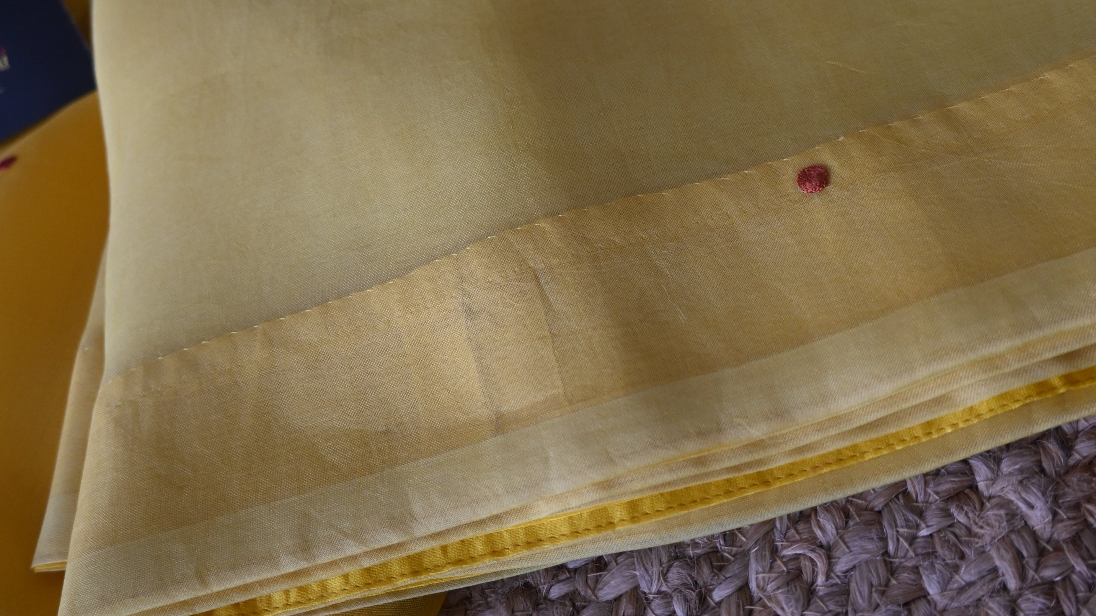 Pure Organza Silk Patch Embroidery Saree