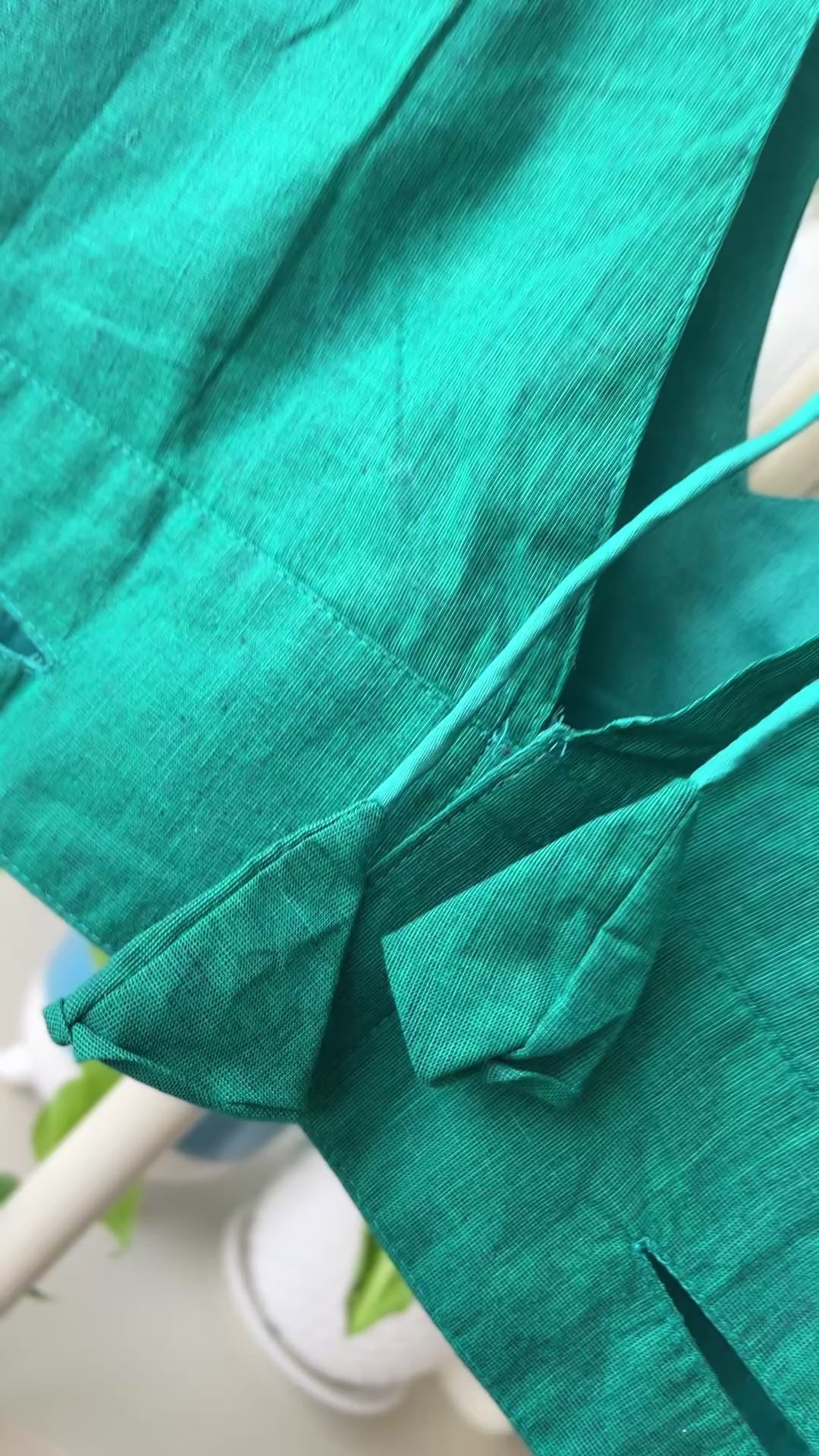 Pure Cotton Fabric Belt Style Boutique Style Designer Bollywood Blouse